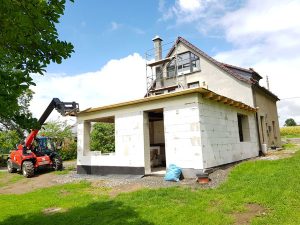 Rohbau Schornsteinbau