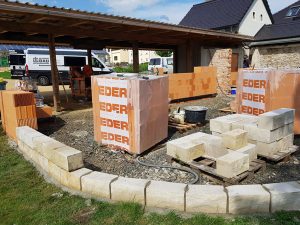 Natursteinarbeiten mit Sandstein