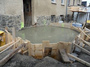 Komplettsanierung Leutersdorf Betonarbeiten